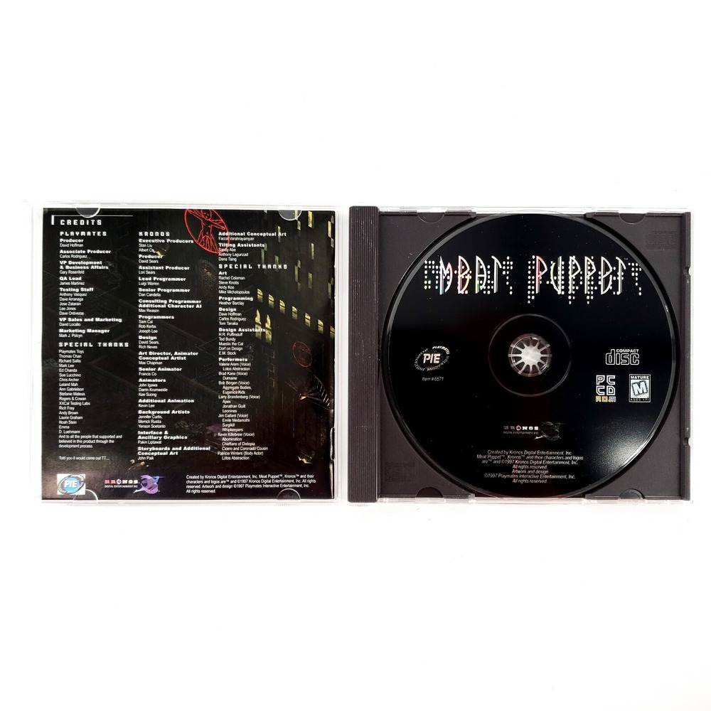Meat Puppet (PC) CD-Rom In Jewel Case w/ Map Mint Disc - Picture 3 of 6